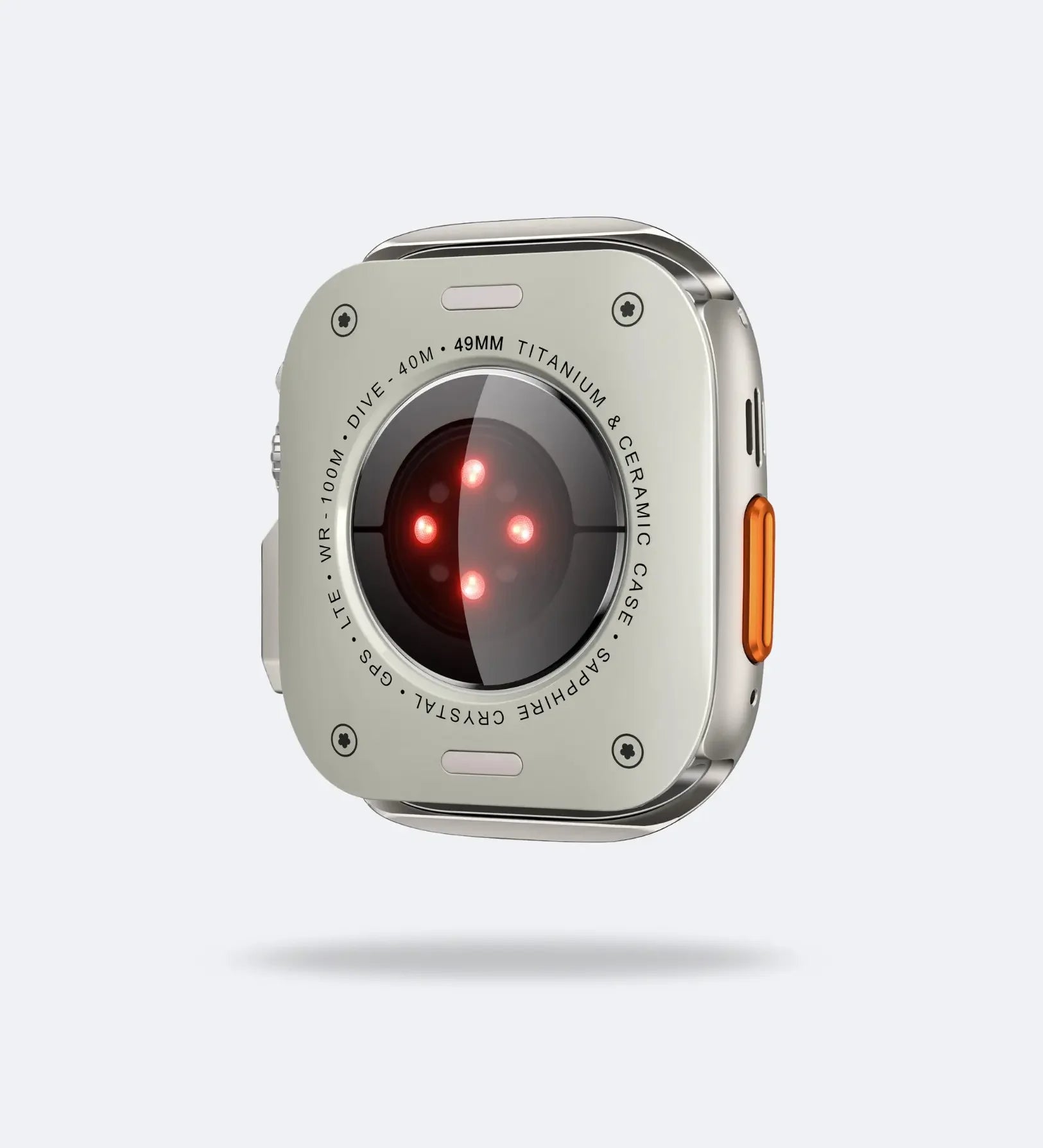Apple Watch Ultra Cases & Covers - 49mm Stainless Steel Bumper